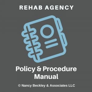 Rehab Agency Policy Manual Cd 2 300x300